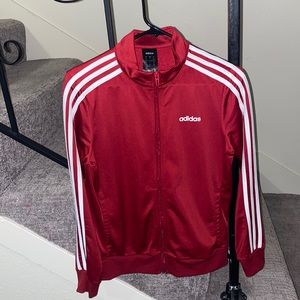 Adidas track suit zip up